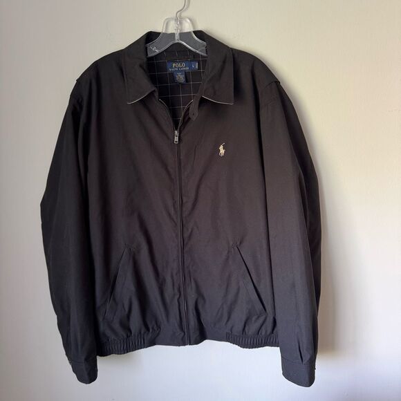 Vintage 90’s POLO Ralph Lauren Harrington Jacket Size L - Picture 1 of 4